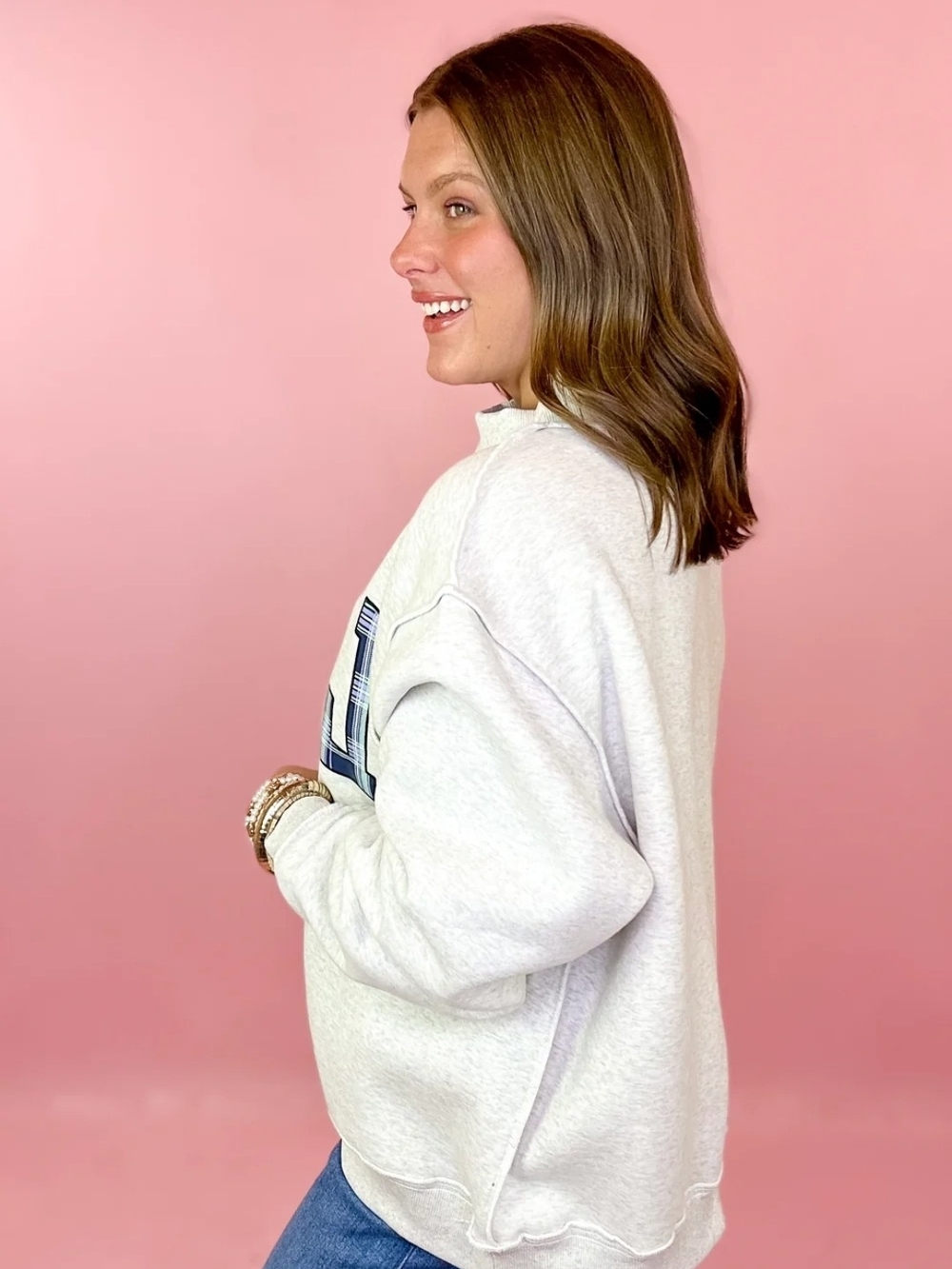 BUCKETLIST NWOT Lake/Mountains Reversible Mock Sweatshirt - Picture 8 of 14
